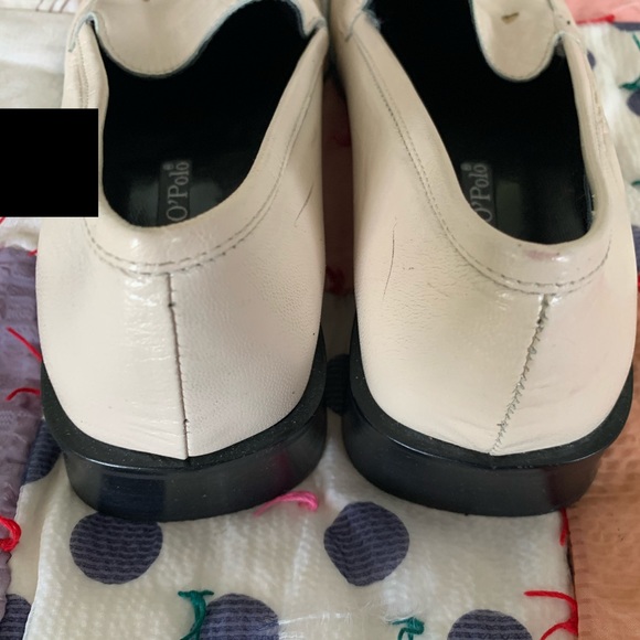 Marc O’Polo Mens Cream Leather Loafers Sz 4.5 - Picture 4 of 8